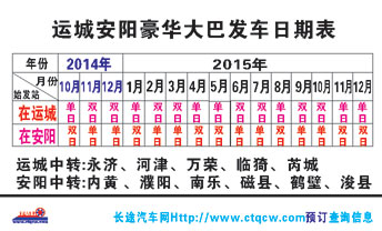 运城到安阳名片正面